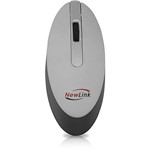 Ficha técnica e caractérísticas do produto Mini Mouse S/ Fio C/ Bateria de Lítio Style Prata - NewLink