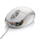 Ficha técnica e caractérísticas do produto Mini Mouse USB Multilaser Gelo Classic MO034