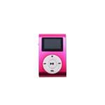 Ficha técnica e caractérísticas do produto Mini Mp3 Player C/ 4gb Cartão De Memória E Fone De Ouvido Pink