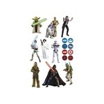 Ficha técnica e caractérísticas do produto Mini Personagens Decorativos Star Wars - 10 Unidades