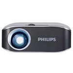 Ficha técnica e caractérísticas do produto Mini Projetor Philips PPX2055 com 55 Lumens e USB