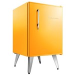 Ficha técnica e caractérísticas do produto Mini Refrigerador Brastemp Retrô BRA08BY 76 Litros – Amarelo - 127