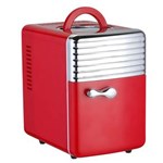 Ficha técnica e caractérísticas do produto Mini Refrigerador e Aquecedor Fixxar - Vermelho - 5 L