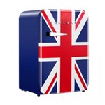 Ficha técnica e caractérísticas do produto Mini Refrigerador Home&Art Retrô UK, HA130RD.UK, 106 L