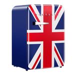 Ficha técnica e caractérísticas do produto Mini Refrigerador Retro Home & Art 106 Litros Bandeira Uk 110v