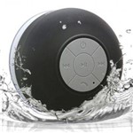 Ficha técnica e caractérísticas do produto Mini Speaker Caixa de Som Bluetooth Prova D'agua Preta