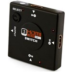 Ficha técnica e caractérísticas do produto Mini Switch Hdmi 4 Portas