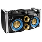 Ficha técnica e caractérísticas do produto Mini System Hi-Fi Philips Party Box FWP2000/78 com MP3, Entrada USB e Ripping - 240 W