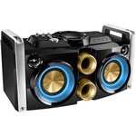 Ficha técnica e caractérísticas do produto Mini System Hi-Fi Philips Party Box FWP2000X/78 com MP3, Entrada USB e Ripping - 240 W