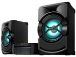 Mini System Sony 2 Caixas Subwoofer 1000W RMS - MP3 Karaokê USB Shake X-3D