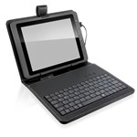 Ficha técnica e caractérísticas do produto Mini Teclado Multilaser Slim Usb Capa Tablet 8" Preto - TC156 - Multilaser