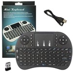 Ficha técnica e caractérísticas do produto Mini Teclado Wireless Keyboard Mouse Smart Tv Mwk08
