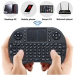 Ficha técnica e caractérísticas do produto Mini Teclado Wireless Keyboard Mouse Smart Tv Samsung