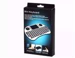 Ficha técnica e caractérísticas do produto Mini Teclado Wireless Keyboard Mouse Smart Tv