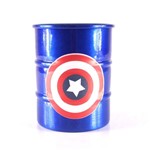 Ficha técnica e caractérísticas do produto Mini Tonel Azul Capitão América - Aluá Festas
