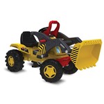 Ficha técnica e caractérísticas do produto Mini Trator Escavadeira Infantil Pedal Bandeirante