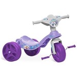 Ficha técnica e caractérísticas do produto Mini Triciclo Bandeirante Tico-Tico Frozen Disney a Pedal – Roxo/Lilás