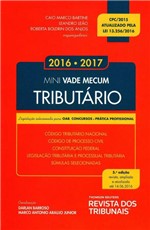 Ficha técnica e caractérísticas do produto Mini Vade Mecum Tributário - 5ª Ed. 2016 - Rt