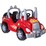 Ficha técnica e caractérísticas do produto Mini Veículo Calesita 980 Caminhão Truck Pedal, Vermelho