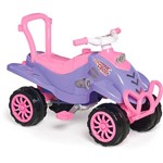 Ficha técnica e caractérísticas do produto Mini Veículo Pink Cross Calesita Pedal