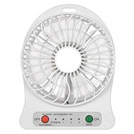 Ficha técnica e caractérísticas do produto Mini-Ventilador de Mesa Branco