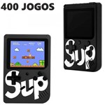 Mini Vídeo Game Boy Portátil G4 400 Games Sup Clássico Preto - Import