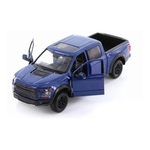 Ficha técnica e caractérísticas do produto Miniatura - 2017 - Ford - Pickup F-150 - 1/24 - Azul - MotorMax