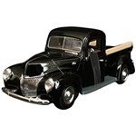 Ficha técnica e caractérísticas do produto Miniatura 1940 Ford Pickup - Motormax - Escala 1/24