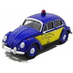 Ficha técnica e caractérísticas do produto Miniatura 1967 VW Fusca Policia Rodoviaria - Escala 1/24 - 10401 - California Toys