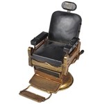 Ficha técnica e caractérísticas do produto Miniatura Cadeira de Barbeiro BTC DR0102 em Metal - 24x19 Cm