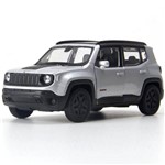 Ficha técnica e caractérísticas do produto Miniatura em Metal - 1:34 - Jeep Renegade Trailhawk - Prata