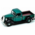 Ficha técnica e caractérísticas do produto Miniatura Ford Pick Up 1937 Verde Motormax 1/24