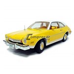 Ficha técnica e caractérísticas do produto Miniatura Ford Pinto 1974 Amarelo Motormax 1/24
