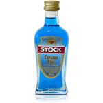 Ficha técnica e caractérísticas do produto Miniatura Licor Stock Curaçau Blue 50ml