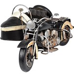 Ficha técnica e caractérísticas do produto Miniatura Motocicleta Decorativo Dr0112 Preto - BTC