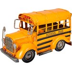 Ficha técnica e caractérísticas do produto Miniatura Ônibus Escolar Decorativo Dr0120 Amarelo - BTC