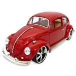 Ficha técnica e caractérísticas do produto Miniatura Vw Fusca 1/18 Em Metal Die Cast Vermelho