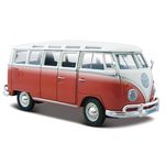 Ficha técnica e caractérísticas do produto Miniaturas Carros 1:25 Volkswagen Van "Samba"
