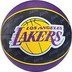 Ficha técnica e caractérísticas do produto Minibola de Basquete 13 NBA Team Lakers Sz 3 Unica Uni