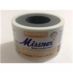 Ficha técnica e caractérísticas do produto Missner Esparadrapo Impermeável Bege 2,5cmx4,5m (kit C/12)