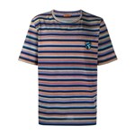 Ficha técnica e caractérísticas do produto Missoni Camiseta Listrada com Decote Arredondado - Azul