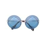 Ficha técnica e caractérísticas do produto Miu Miu Eyewear Óculos de Sol 'Azure' - Metálico