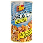 Ficha técnica e caractérísticas do produto Mix Castanha Extra Sem Colesterol e Sal Lata 500g - Castania