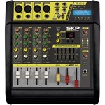 Ficha técnica e caractérísticas do produto Mixer Mesa de Som Amplificada Skp 4 Canais Vz-40II MP3 1600