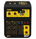 Ficha técnica e caractérísticas do produto Mixer Mesa de Som Skp Connect 6 4 Canais