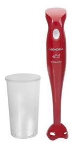 Ficha técnica e caractérísticas do produto Mixer Mondial Versatile 200w Vermelho M-12