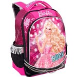 Ficha técnica e caractérísticas do produto Mochila Barbie Rock N' Royals Rosa Grande 39cm