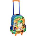 Ficha técnica e caractérísticas do produto Mochila de Carrinho Grande Pacific Chaves Animado Azul/Laranja/Verde