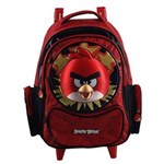 Ficha técnica e caractérísticas do produto Mochila de Carrinho Poliéster M Angry Birds ABC503103 - Vermelha