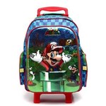 Ficha técnica e caractérísticas do produto Mochila de Carrinho Super Mario Nintendo 3D Holográfica